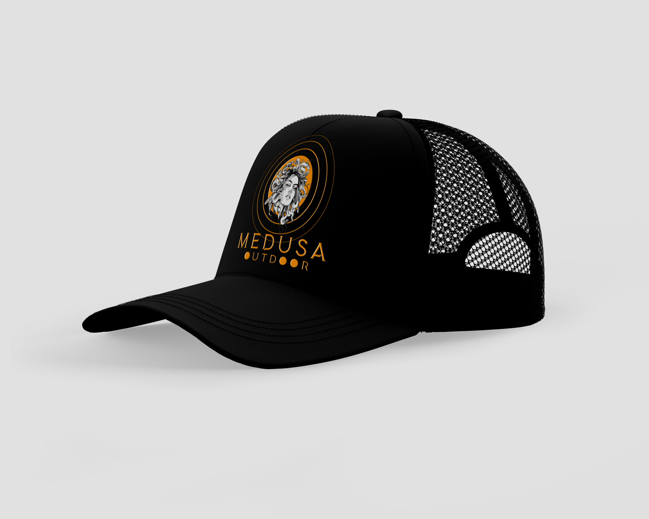 MO Trucker Cap - Orange - Image 2