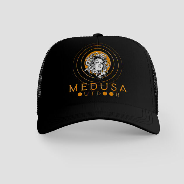 MO Trucker Cap with Orange logo